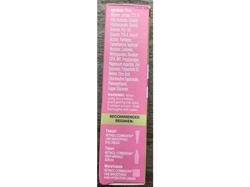 ROC Retinol Correxion Line Smoothing Eye Cream, 0.5 fl oz/15 mL