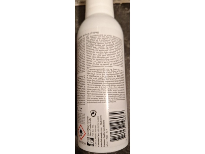 Hair Wonder By Nature Botanical Styling Mousse, Extra Strong, 6.8 fl oz/200 mL