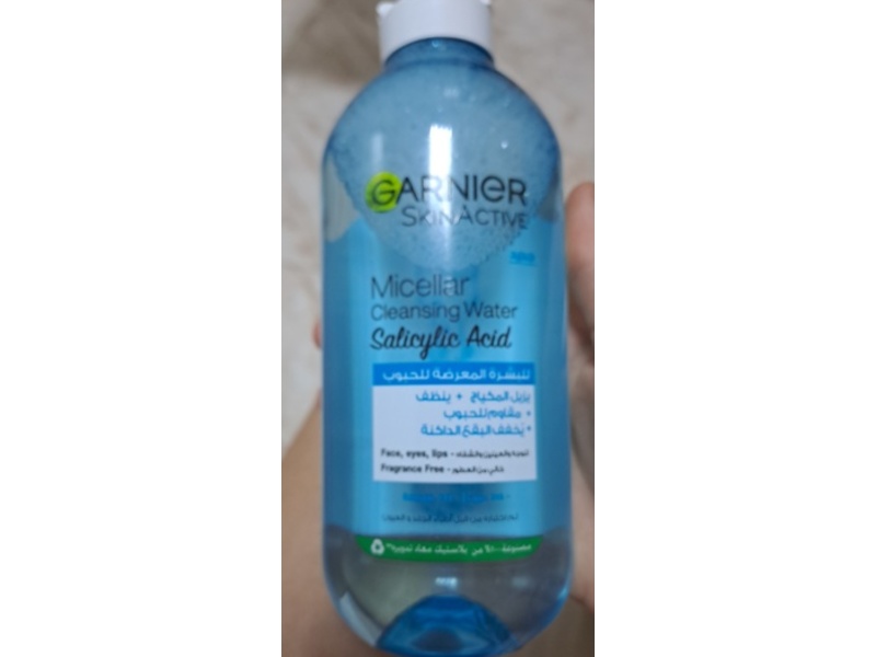 Garnier Skinactive Micellar Cleansing Water, Salicylic Acid, 400 mL
