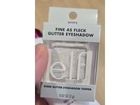 e.l.f. Fine As Fleck Glitter Eyeshadow, Certified Platinum, 0.07 oz/2 g - thumbnail 2