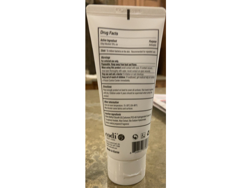 Codi Hand Sanitizer, 3.3 fl oz/100 mL