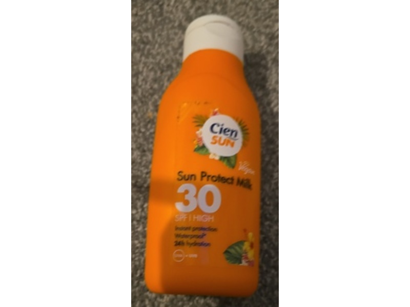 Cien Sun Sun Protect Milk Sun Lotion, SPF 30, 250 mL