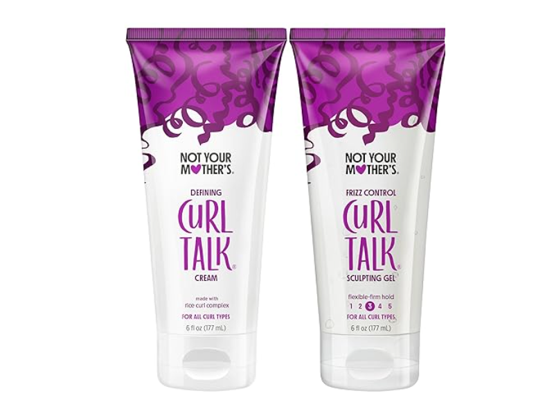 Not Your Mother's Curl Talk Frizz Control Sculpting Gel, 6 fl oz/177 mL, Pack Of 2