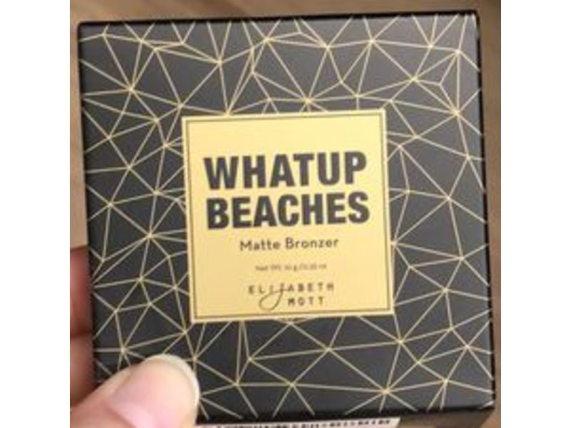 Elizabeth Mott Whatup Beaches Bronzer, Matte, 0.35 oz / 10 g