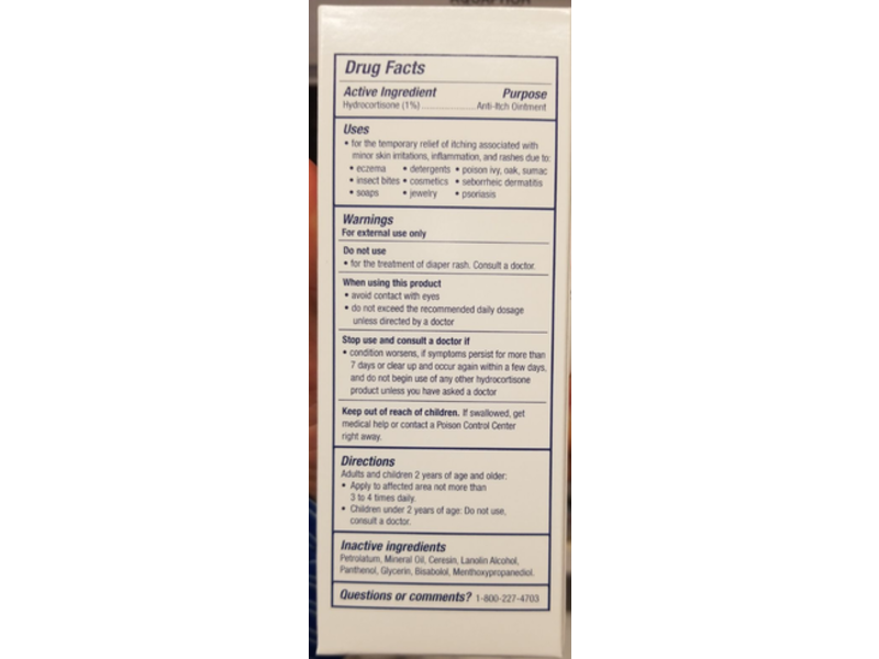 Aquaphor Itch Relief Ointment, Maximum Strength, 2 oz/56 g