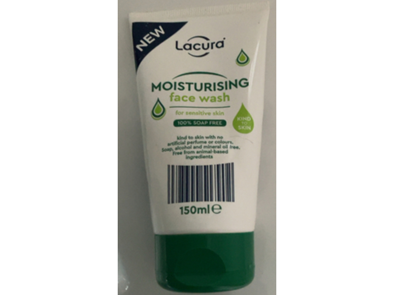 Lacura Moisturising Face Wash, 150 mL