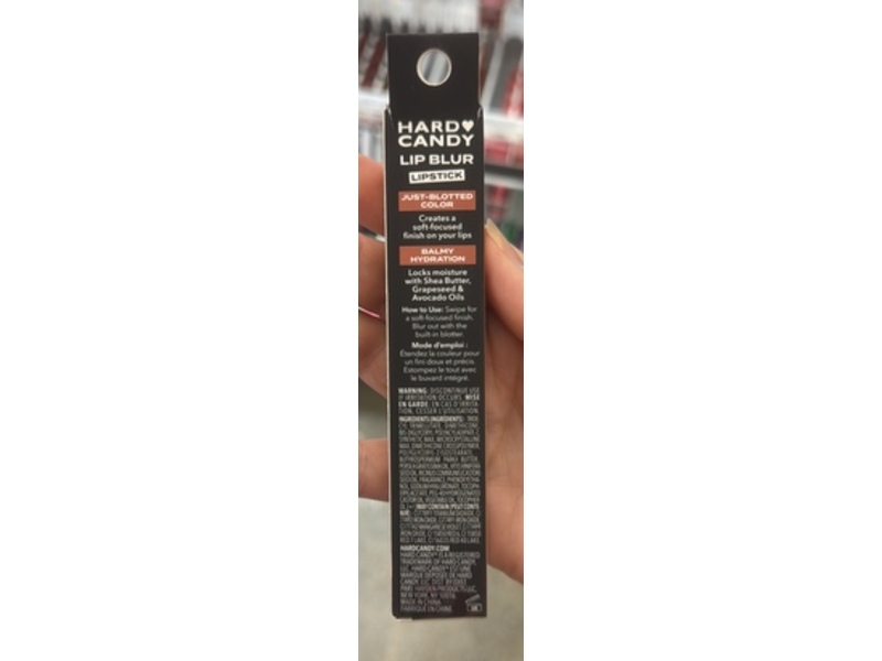 Hard Candy Lip Blur Lipstick, Smitten, 0.05 oz/1.3 g
