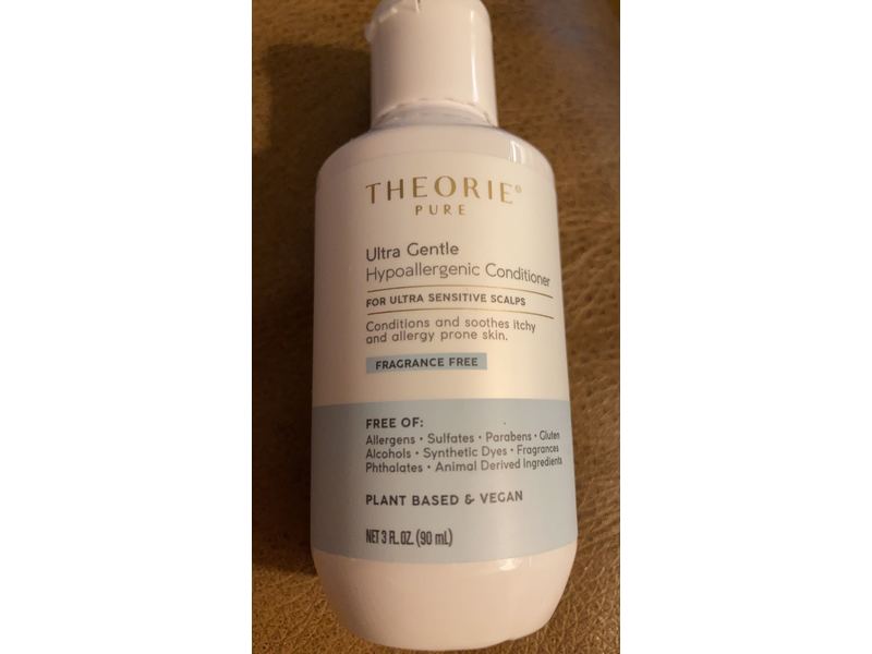 Theorie Ultra Gentle Hypoallergenic Conditioner, Fragrance-Free, 3 fl oz / 90 mL