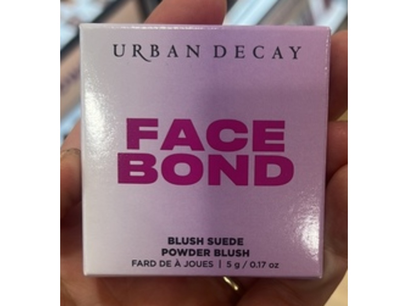 Urban Decay Face Bond Suede Powder Blush, Touch Me, 0.17 oz/5 g