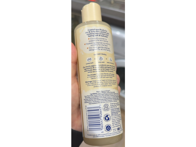 Childs's Farm Body Wash, Oat Derma, 250 mL