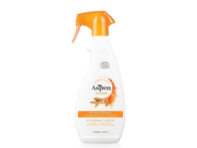 Aspen Clean Kitchen Cleaner, Bergamot & Grapefruit, 22 fl oz/650 mL