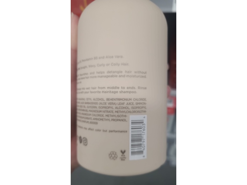 Hairitage Gentle Daily Conditioner, 13 fl oz/384 mL