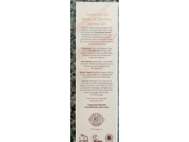 Inika Organic Phytofuse Renew Cream Cleanser, Camelia Oil, 100 mL