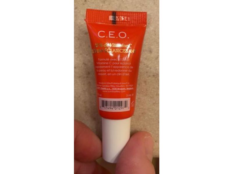 SUNDAY RILEY C.E.O. クレーム 15gx5 Sunday Riley CEO 15% Vitamin C Serum