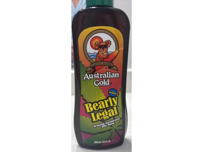 Australian Gold Bearly Legal Bronzing Accelerator, 8.5 fl oz/250 mL