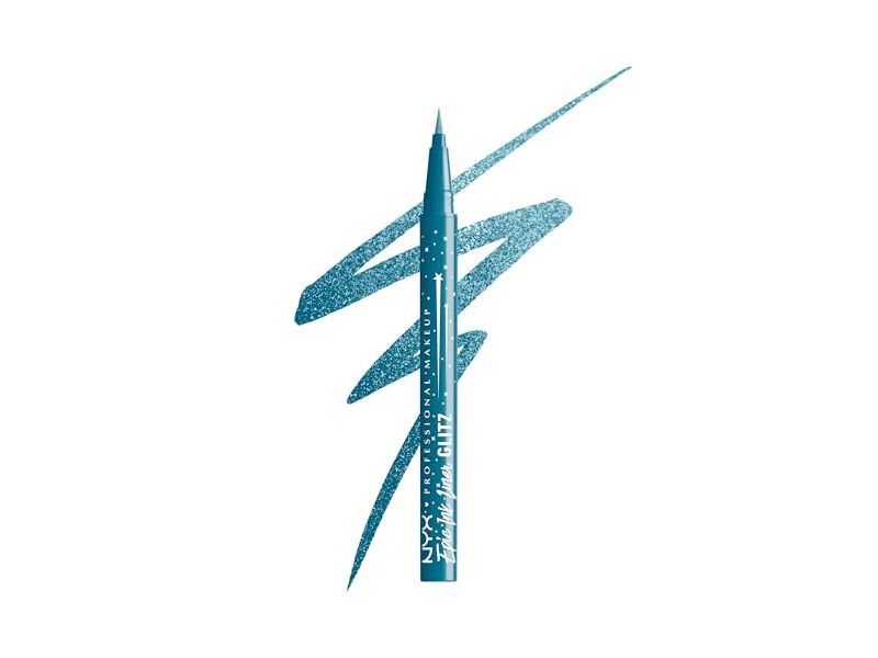 Nyx Professional Makeup Epic Ink Liner Glitz Liner, Tapered Twinkle, 0.03 fl oz/1 mL