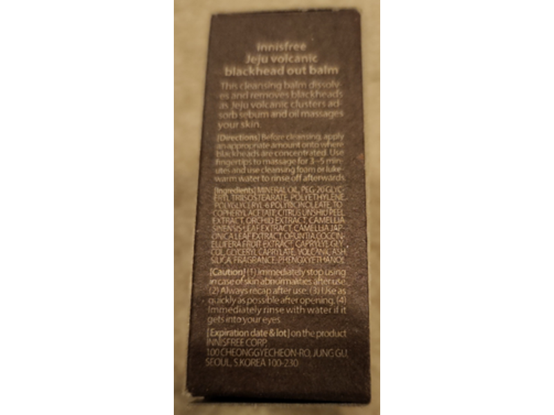 Innisfree Blackhead Out Balm