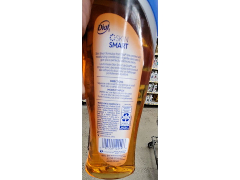 Dial Nourishing Body Wash, Marula Oil, 21 fl oz/621 mL, Pack Of 4