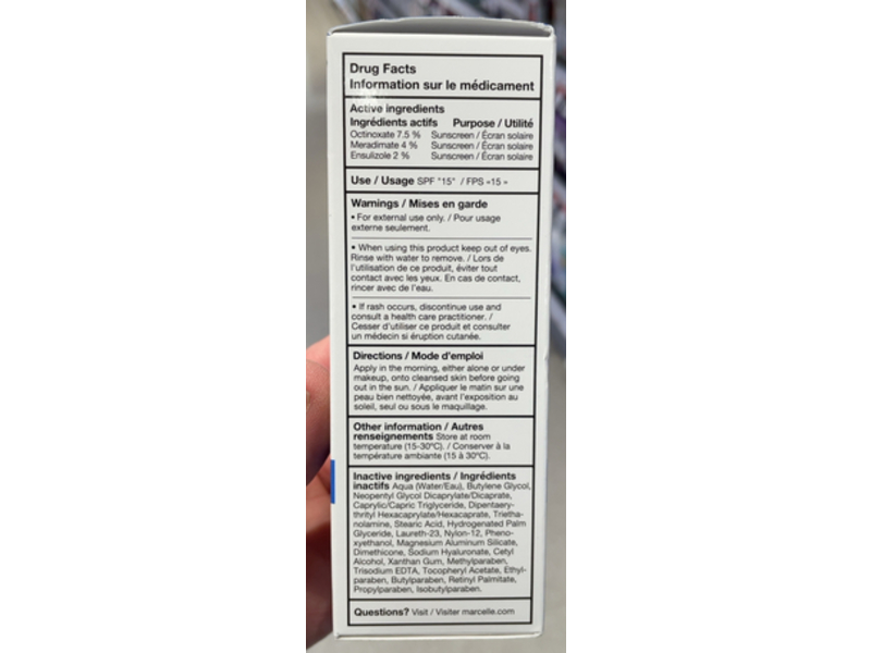 Marcelle Multi - Defense Lotion, SPF 15, 4 fl oz/120 mL