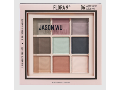 Jason Wu Flora 9 Eyeshadow Palette, 06 Matte Suede, 0.19 oz/5.85 g