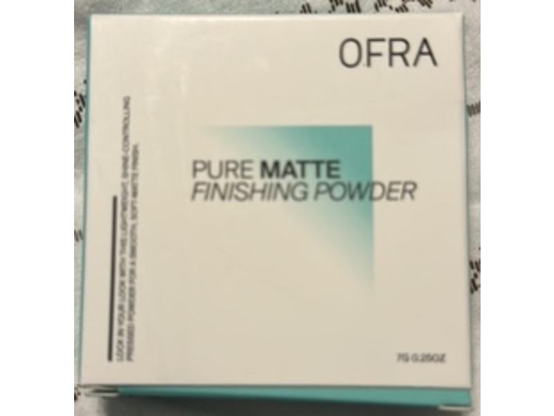 Ofra Pure Matte Finishing Powder, Light, 0.2.5 fl oz/7 g