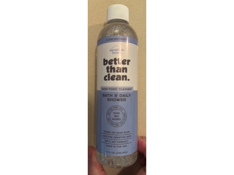 Better Than Clean Bath & Daily Shower, 8 fl oz/236.5 mL