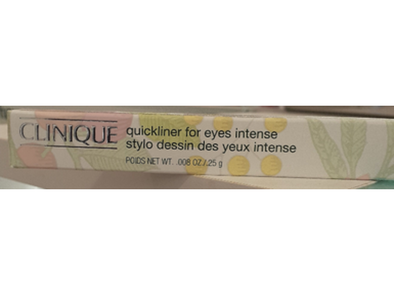 Clinique Quickliner, Intense Black, 0.008 oz/0.25 g