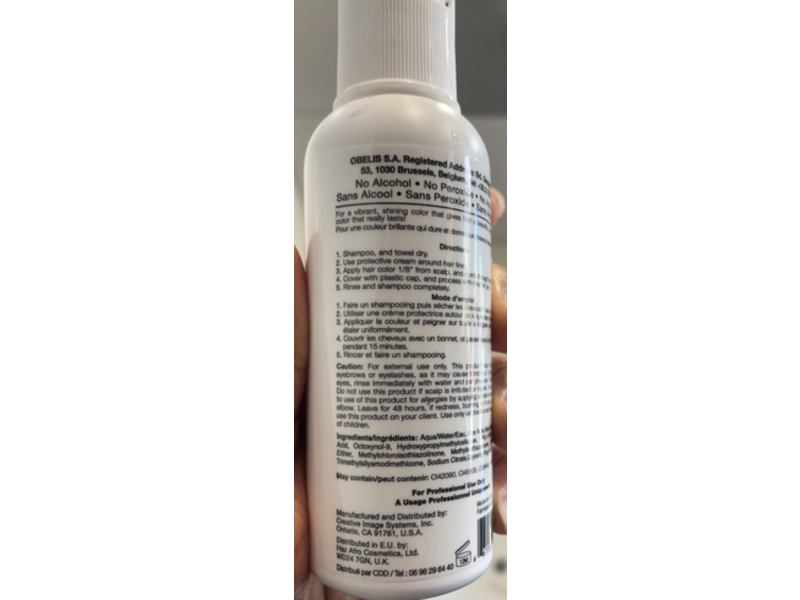 Adore Semi - Permanent Hair Color, 110 Darkest Brown, 4 fl oz/118 mL