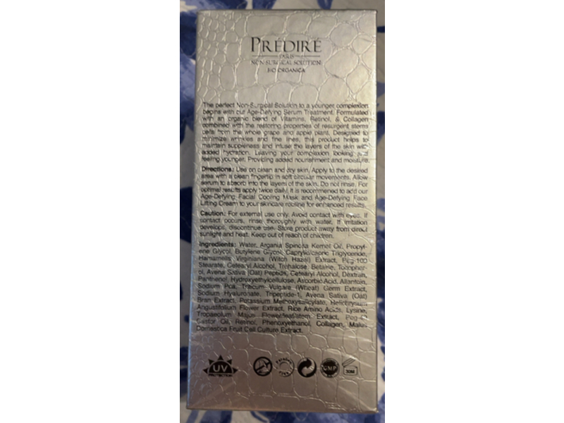 Predire Paris Age - Defying Serum, Apple & Grape Stem Cell, 1.35 fl oz/40 mL