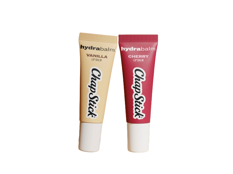 Chapstick Hydrabalm Lip Balm Set, Cherry + Vanilla, 0.35 oz/10 g
