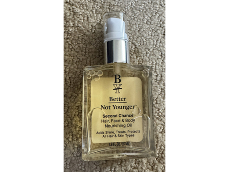 Better Not Younger Second Chance Hair + Face & Body Nourishing Oil, 1.9 fl oz/57 mL