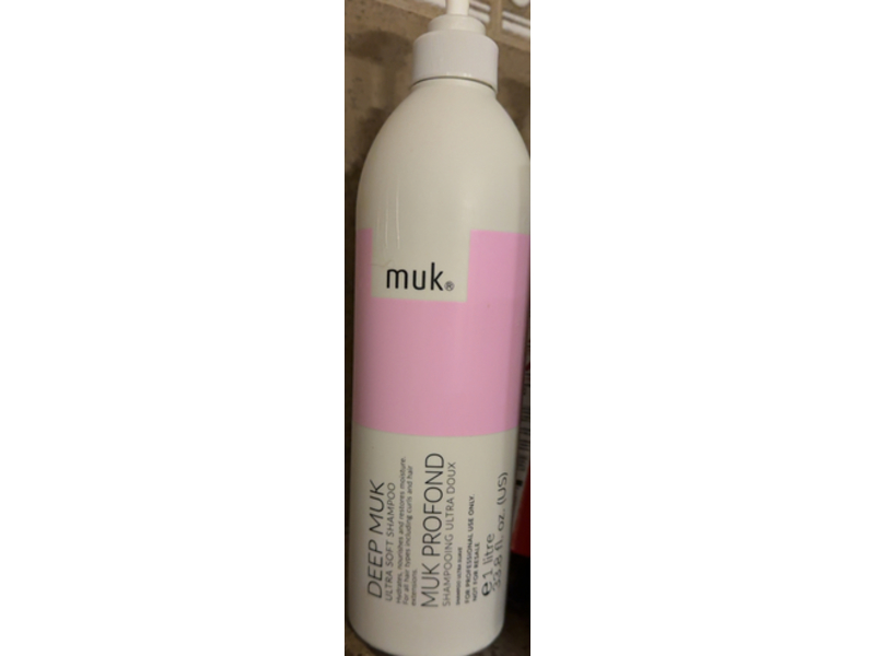 Muk Deep Muk Ultra Soft Shampoo, 33.8 fl oz/1 L
