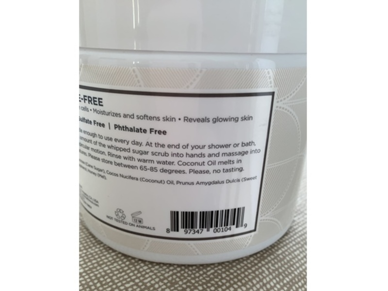 Lalicious Body Sugar Scrub, 16 oz/453 g