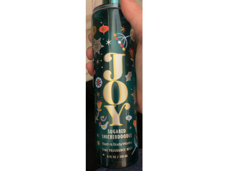 Bath & Body Works Joy Fine Fragrance Mist, Sugared Snickerdoodle, 8 fl oz/236 mL