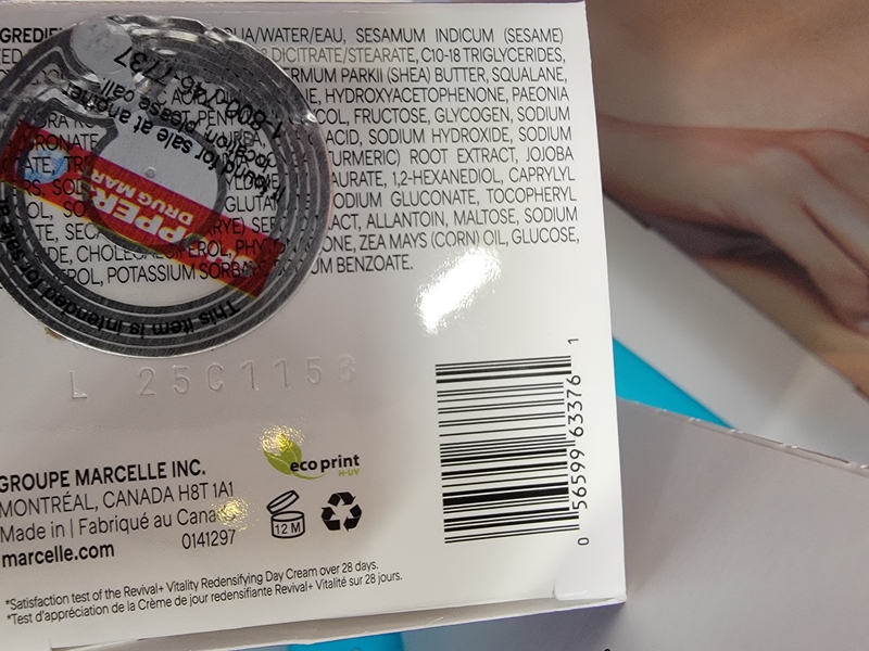 Marcelle Revival+ Vitality Menopause Redensifying Day Cream, 50 mL/1.7 fl oz