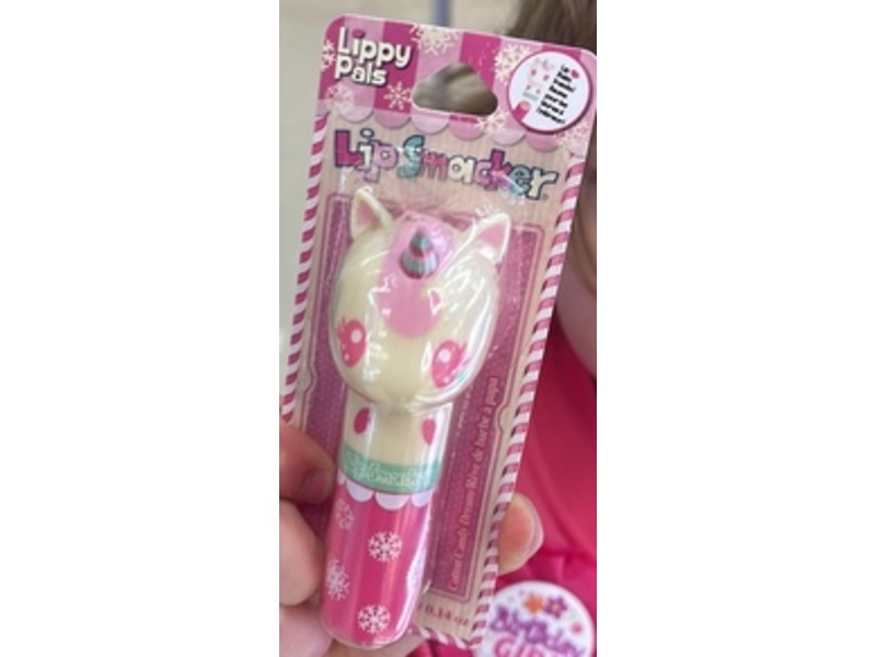 Lip Smacker Lippy Pals Unicorn Lip Balm, Cotton Candy Dreams, 0.14 oz/4 g