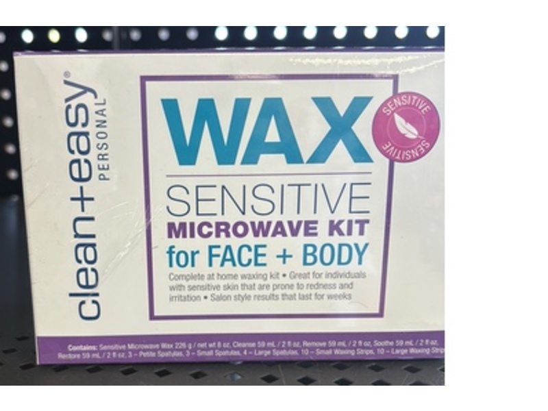 Clean + Easy Sensitive Microwave Wax Kit