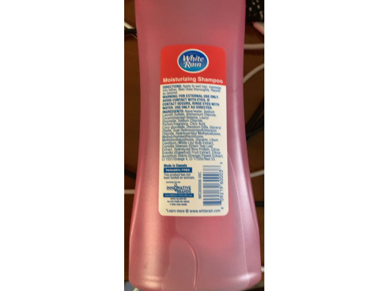 White Rain Moisturizing Shampoo, Energizing Citrus, 15 fl oz/443 mL