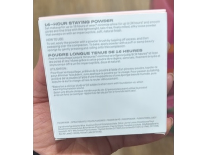 Morphe Jumbo Bake & Set Setting Powder, Brightening Pink, 0.61 oz/17.5 g