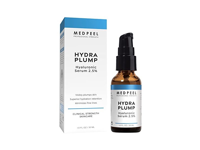 MedPeel Hydra Plump Hyaluronic Serum 2.5%, 1.0 fl oz/30 mL