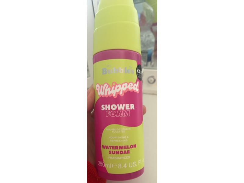 Bubbles Whipped Shower Foam, Watermelon Sundae, 8.4 fl oz/250 mL