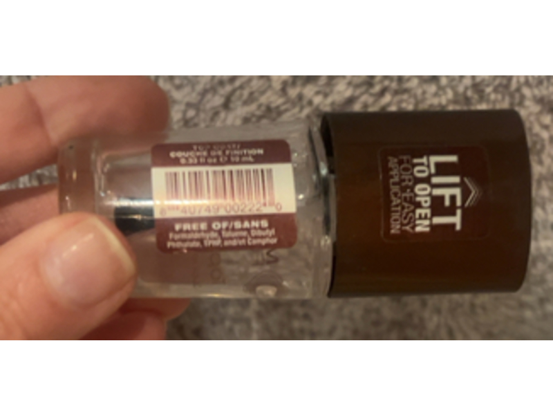 Mineral Fusion Top Coat, 0.33 fl oz/10 mL
