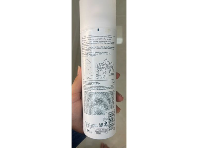 Caudalie Grape Water Moisturizing Mist, 200 mL