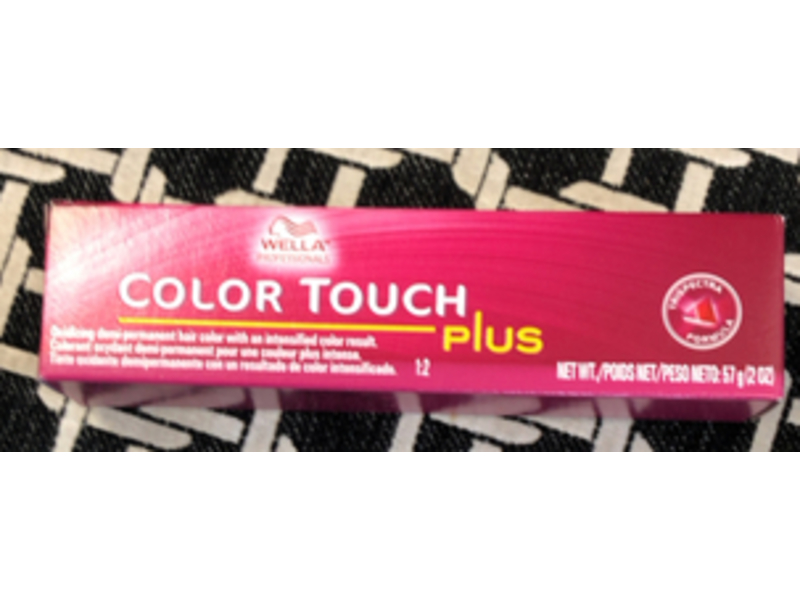 Wella Professional Color Touch Plus Demi-Permanent Hair Color, 66/03 Intense Dark Blonde-Natural Gold, 2 oz/57 g