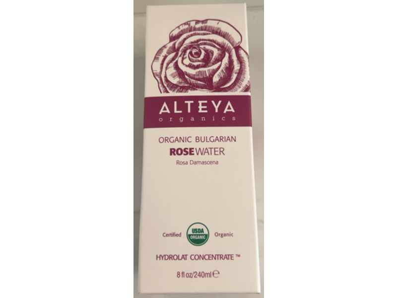 Alteya Organic Bulgarian Rose Water, 8 fl oz/240 mL