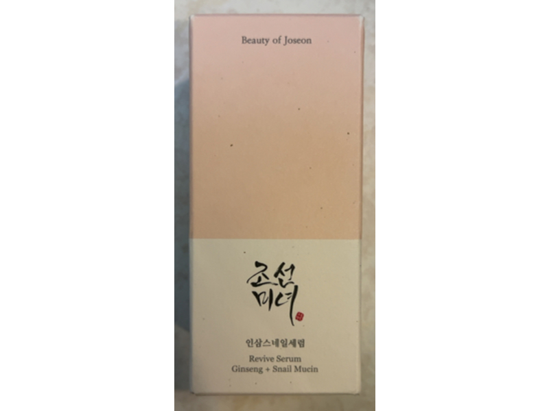 Beauty of Joseon Revive Serum, Ginseng + Snail Mucin, 1.01 fl oz/30 mL