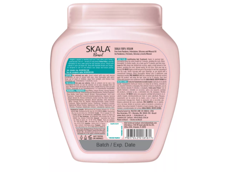 Skala Brasil Divino Potao 2 In 1 Treatment Cream, 35.2 oz/1000 g