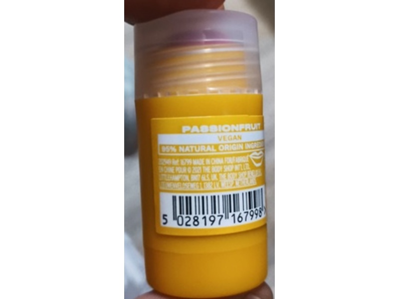 The Body Shop Swipe It Moisturizing Lip Balm, Passion Fruit, 0.17 oz/5 g