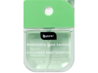 Bpure Hydrating Hand Sanitizer, Cucumber Mint Scented, 1 fl oz/30 mL, Pack Of 4 - thumbnail 1
