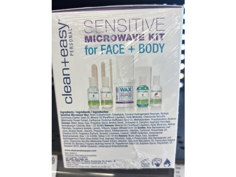 Clean + Easy Sensitive Microwave Wax Kit